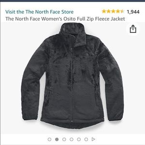 Silky-soft fleece The North Face jacket